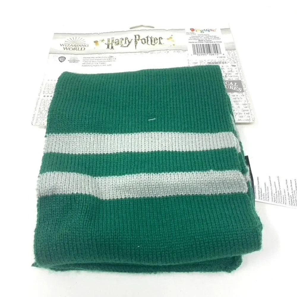 Disguise Harry Potter Slytherin Halloween Costume Scarf One Size